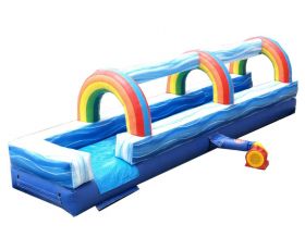 25' Inflatable Water Slip n' Slide, Blue Marble