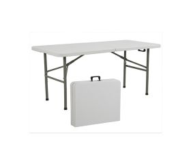 Portable 4' White Folding Table  (10-Pack)