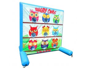 Sealed Air Inflatable Frame Game, Angry Owl