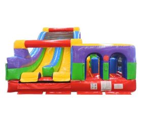 30' Inflatable Obstacle Course, Retro