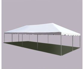 20' X 40' PE Commercial Steel Frame Tent - White