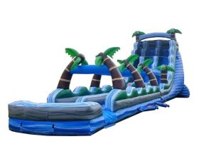 Double Lane Inflatable Water Slip n' Slide, Tropical Marble