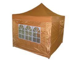 10' x 10' Premium Pop-Up Party Tent - Burnt Orange