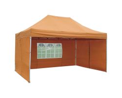 10' x 15' Premium Pop-Up Party Tent - Burnt Orange