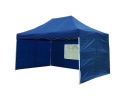 10' x 15' Premium Pop-Up Party Tent - Navy Blue