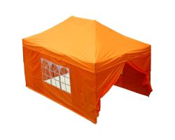 10' x 15' Premium Pop-Up Party Tent - Orange