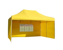 10' x 15' Deluxe Pop-Up Party Tent - Yellow