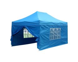10' x 15' Deluxe Pop-Up Party Tent - Sky Blue
