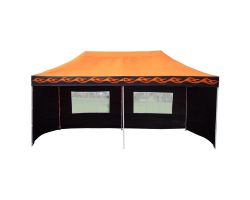 10' x 20' Premium Pop-Up Party Tent - Orange Flame