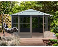 Florence - Solarium 12x12 Polycarbonate Roof 