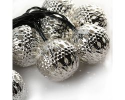 16 Foot Outdoor Retro Globe String Lights