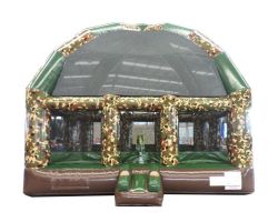 Giant Inflatable Bounce House, Camouflage