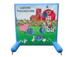 Sealed Air Inflatable Frame Game, Harvest Throwdown