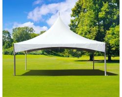 10' X 20' Commercial High Peak Tent - White