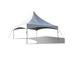 20' X 20' Commercial High Peak Tent - White