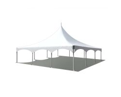 30' X 30' Commercial High Peak Tent - White