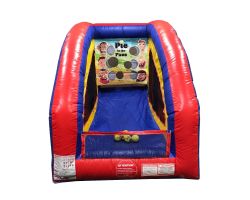 Inflatable Air Frame Game, Pie in the Face