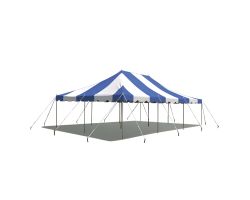 20' X 30' Commercial Aluminum Pole Tent - Blue