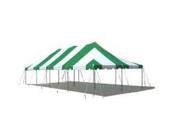 20' X 40' Commercial Aluminum Pole Tent - Green