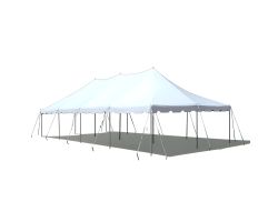 20' X 40' Commercial Aluminum Pole Tent - White