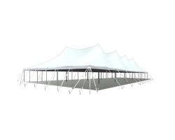 60' X 90' Commercial Aluminum Pole Tent - White