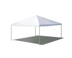 15' X 15' Aluminum Frame Tent - White