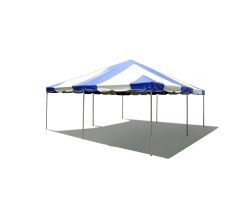 20' X 20' Commercial Aluminum Frame Tent - Blue