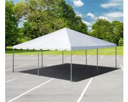 20' X 20' Commercial Aluminum Frame Tent - White