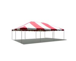 20' X 30' Commercial Aluminum Frame Tent - Red
