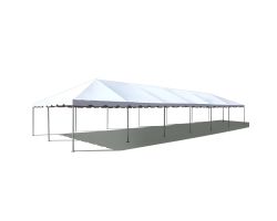 20' X 60' Commercial Aluminum Frame Tent - White