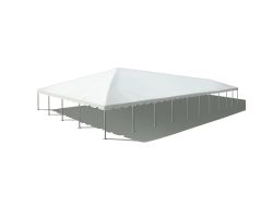 40' X 100' Aluminum Frame Tent - White