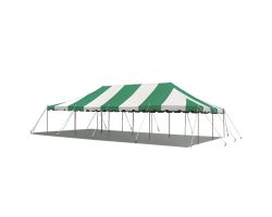 20' X 40' Commercial Steel Pole Tent - Green