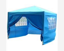 10' x 10' Basic Pop-Up Party Tent - Sky Blue