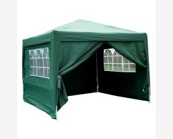 10' x 10' Basic Pop-Up Party Tent - Green