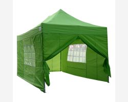 10' x 15' Deluxe Pop-Up Party Tent - Emerald
