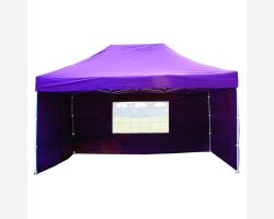 10' x 15' Deluxe Pop-Up Party Tent - Purple