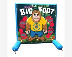 Sealed Air Inflatable Frame Game, Hungry Big Foot