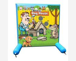Sealed Air Inflatable Frame Game, Build-A-Dog House