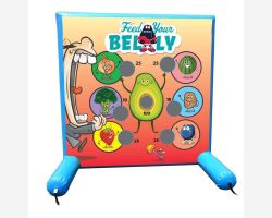 Sealed Air Inflatable Frame Game, Feed Your Belly