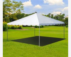 15' X 15' Aluminum Frame Tent - White