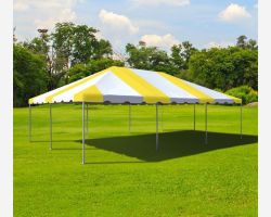 20' X 30' Commercial Aluminum Frame Tent - Yellow