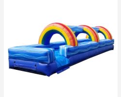 30' Inflatable Water Slip n' Slide, Rainbow