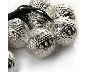 16 Foot Outdoor Retro Globe String Lights