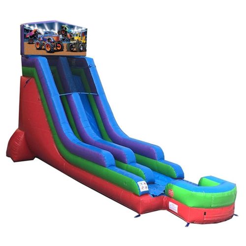 intex inflatable monster truck pool float
