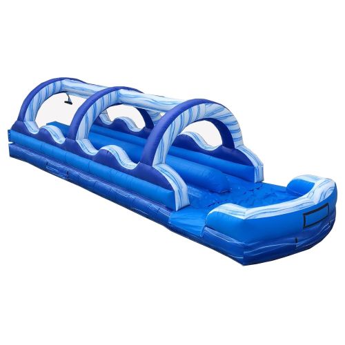 35' Inflatable Water Slip n' Slide, Blue Marble
