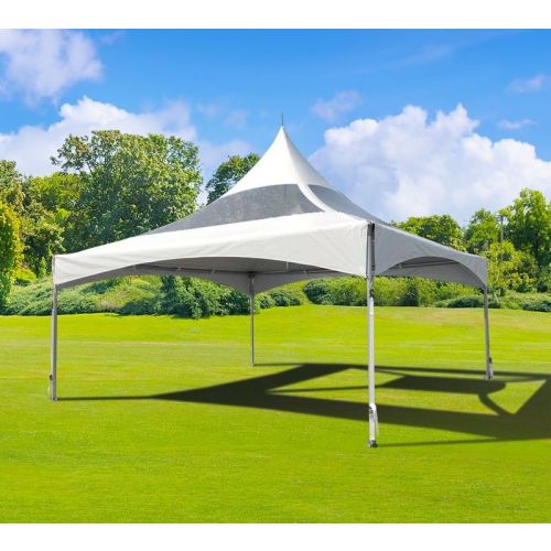 20' X 20' Commercial High Peak Tent Clear