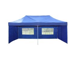 10' x 20' Premium Pop-Up Party Tent - Blue