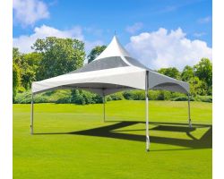 20' X 20' Commercial High Peak Tent - Clear