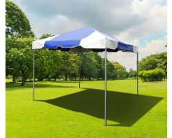 10' X 10' PVC Commercial Steel Frame Tent - Blue
